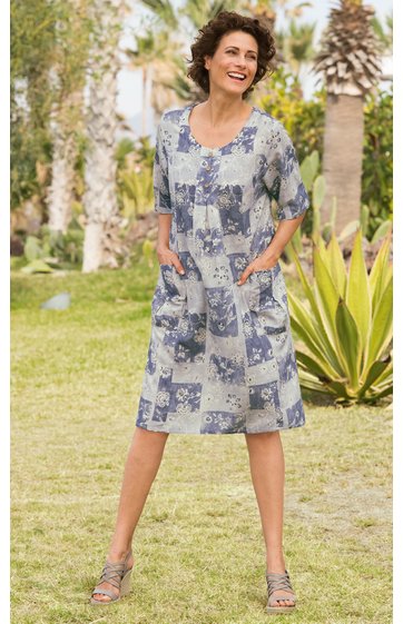 Viskose-Mix-Kleid