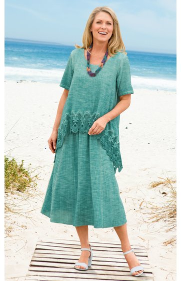 Baumwoll-Kleid
