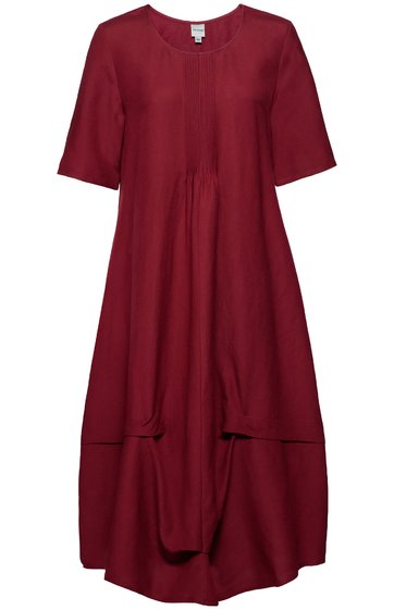 Leinenmix-Kleid