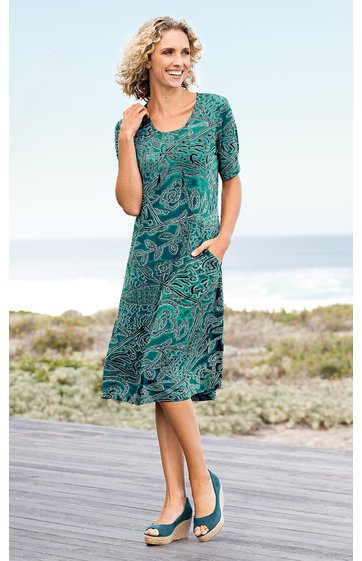 Viskose-Kleid