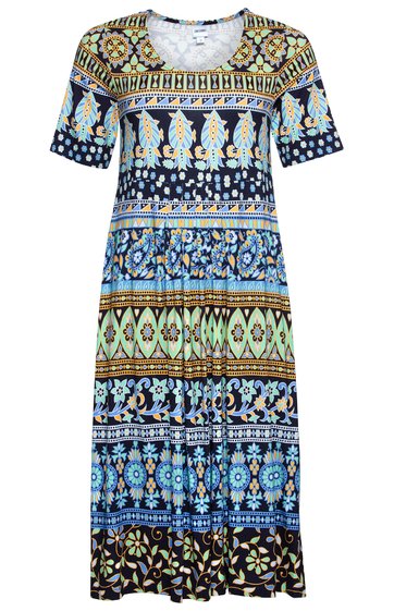 Viskose-Mix-Kleid