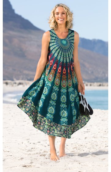 Viskose-Kleid