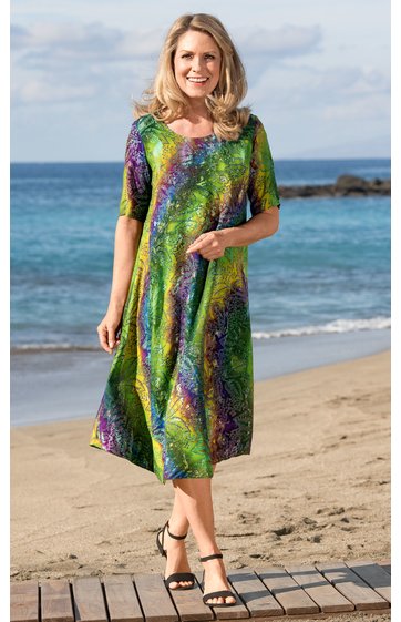 Viskose-Kleid