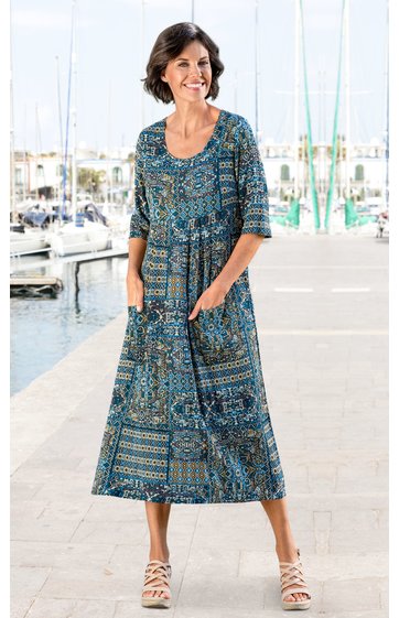 Viskose-Kleid