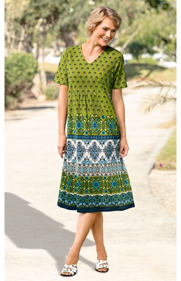Viskose-Kleid