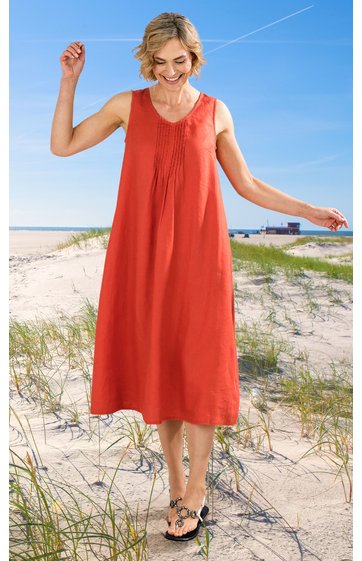 Leinen-Kleid