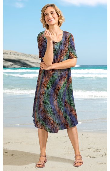 Viskose-Kleid