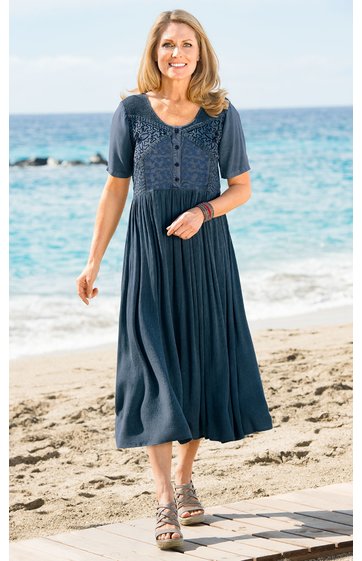 Viskose-Kleid