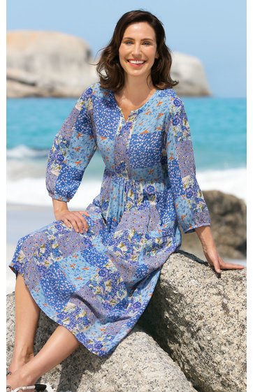 Viskose-Kleid
