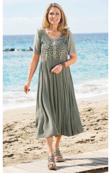 Viskose-Kleid