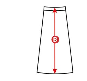 Länge von Röcken nehmen