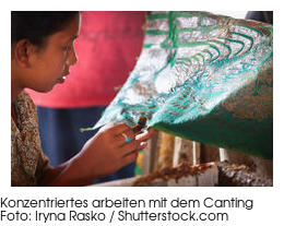 Batik mit Canting