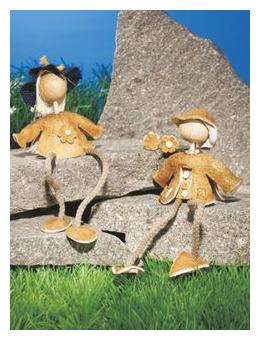 Sapia Kunst aus Früchten Figuren aus Orangenschalen