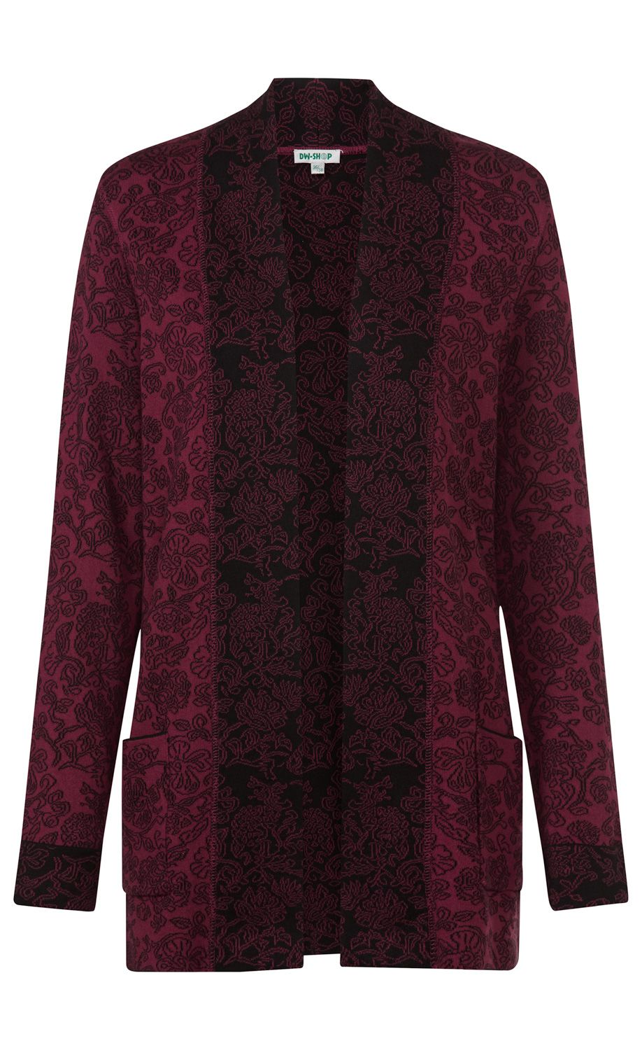 Baumwoll-Strickjacke