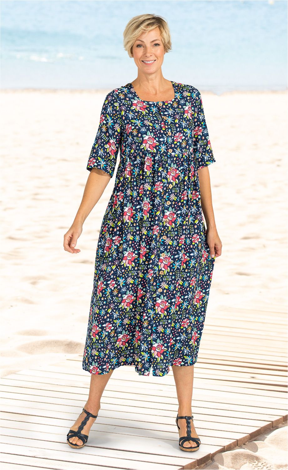 Viskose-Kleid