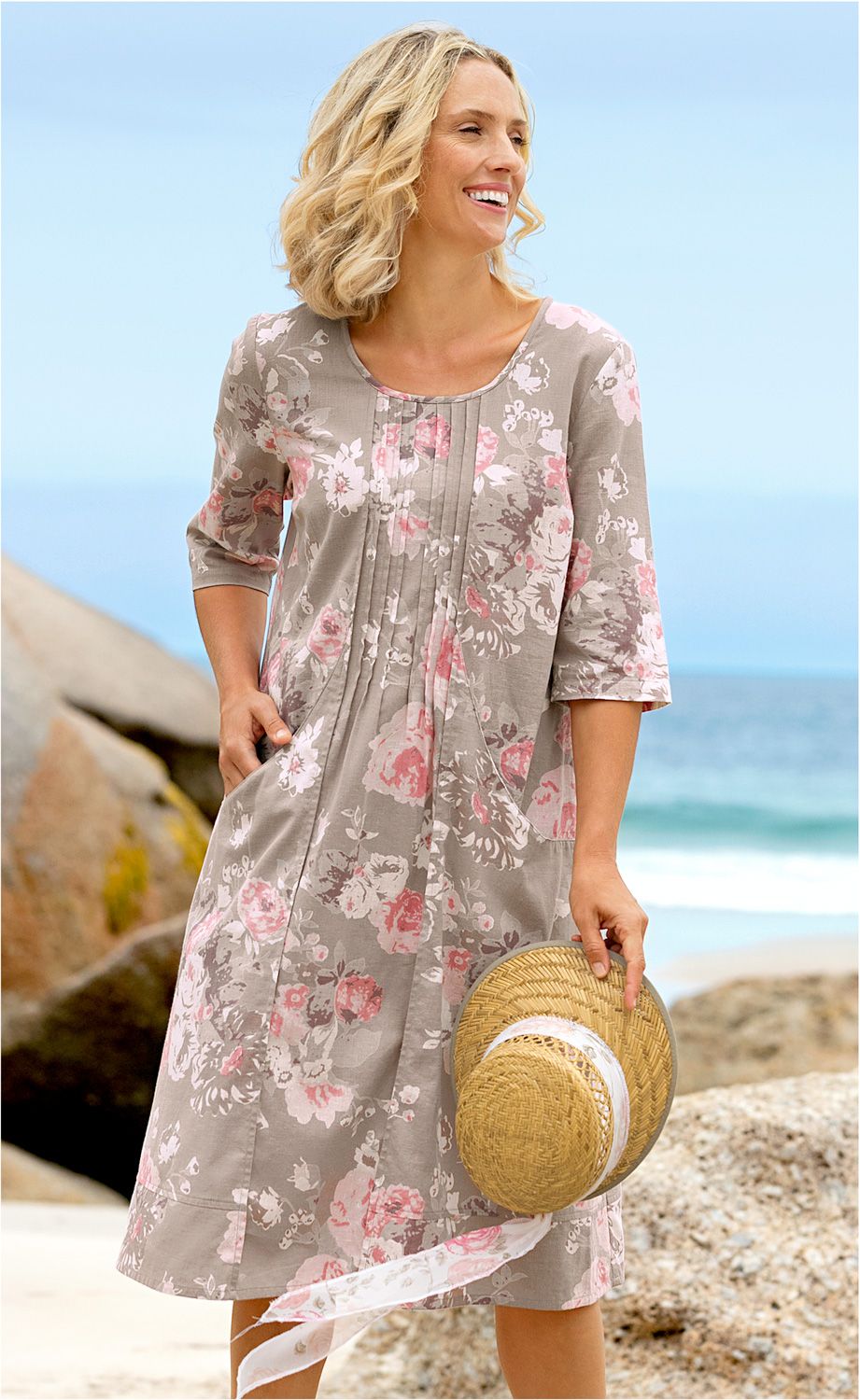 Baumwoll-Mix-Kleid