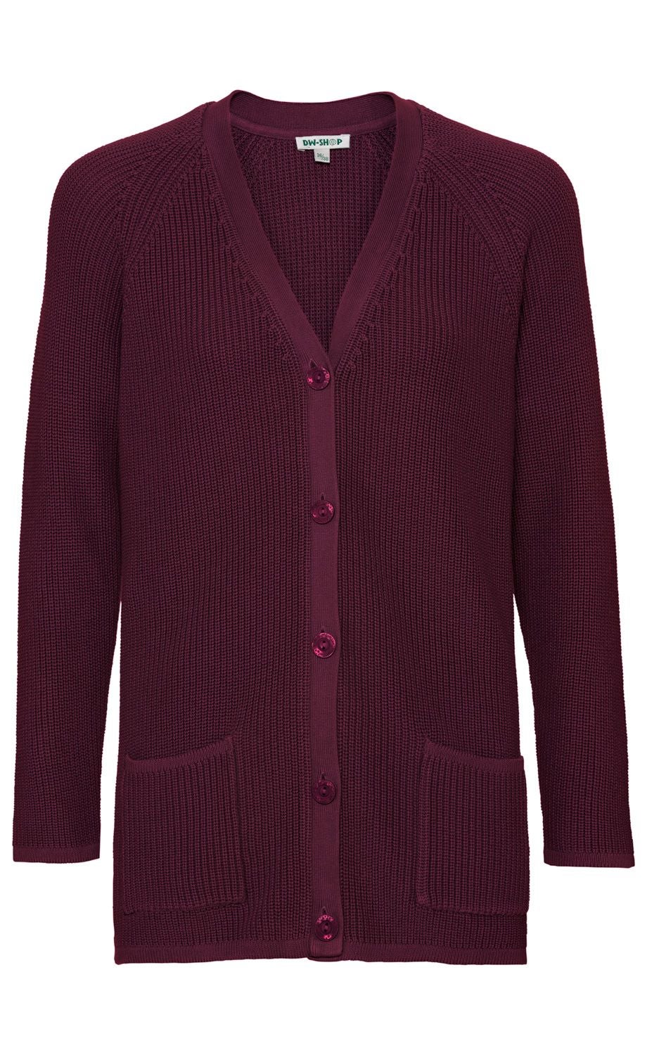 Baumwoll-Strickjacke