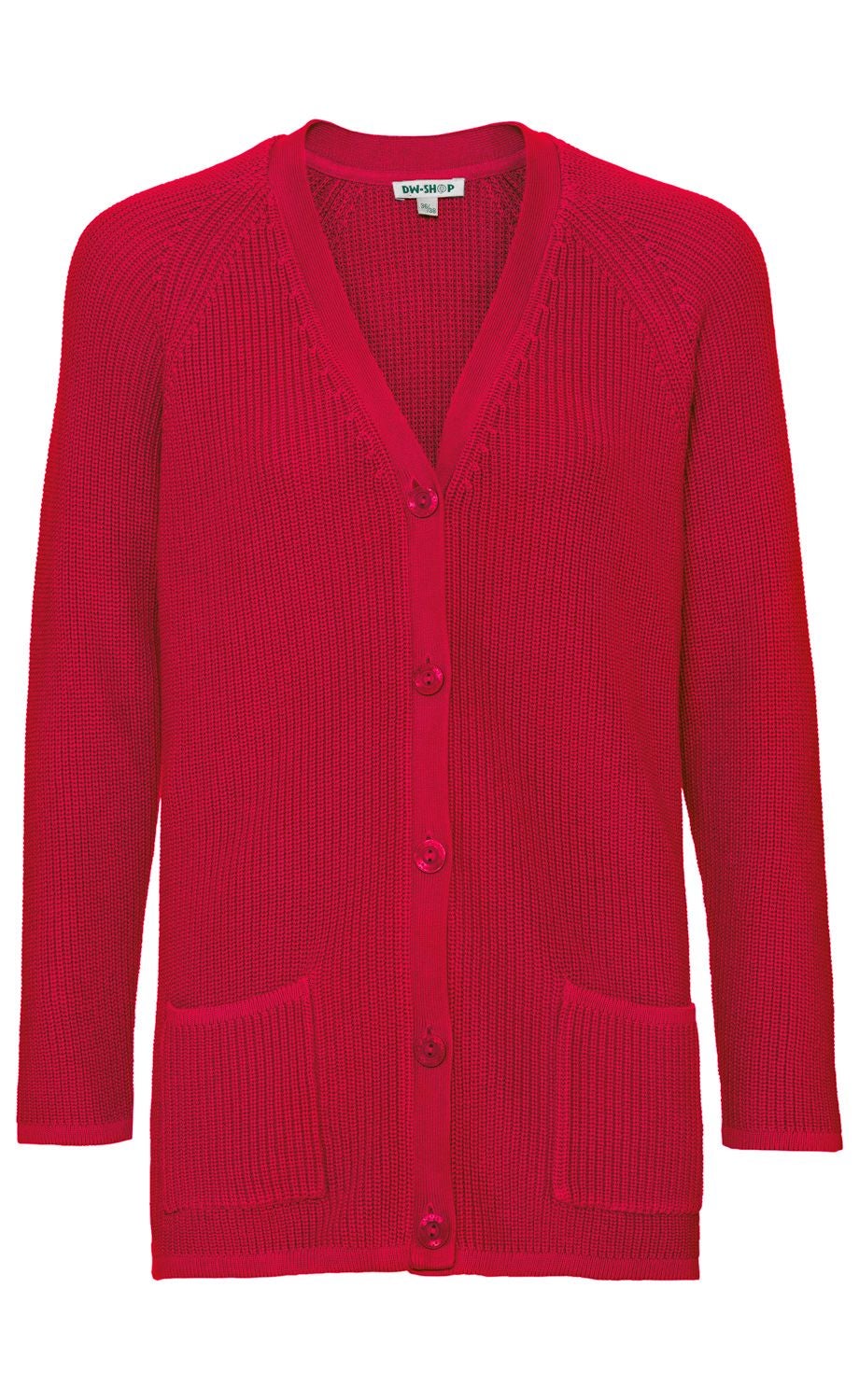 Baumwoll-Strickjacke