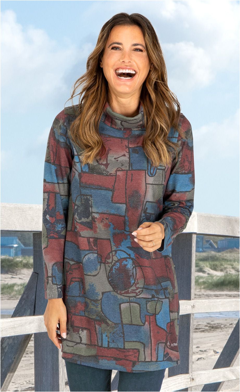 Baumwoll-Mix Shirt