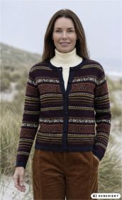 Alpaka-Strickjacke