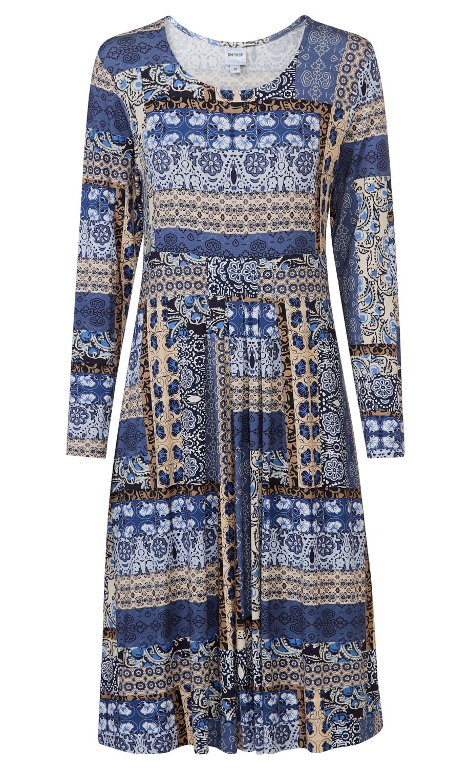 Viskose-Mix-Kleid