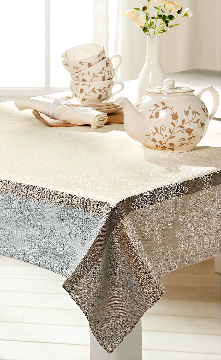 Tischdecke 160cm r.