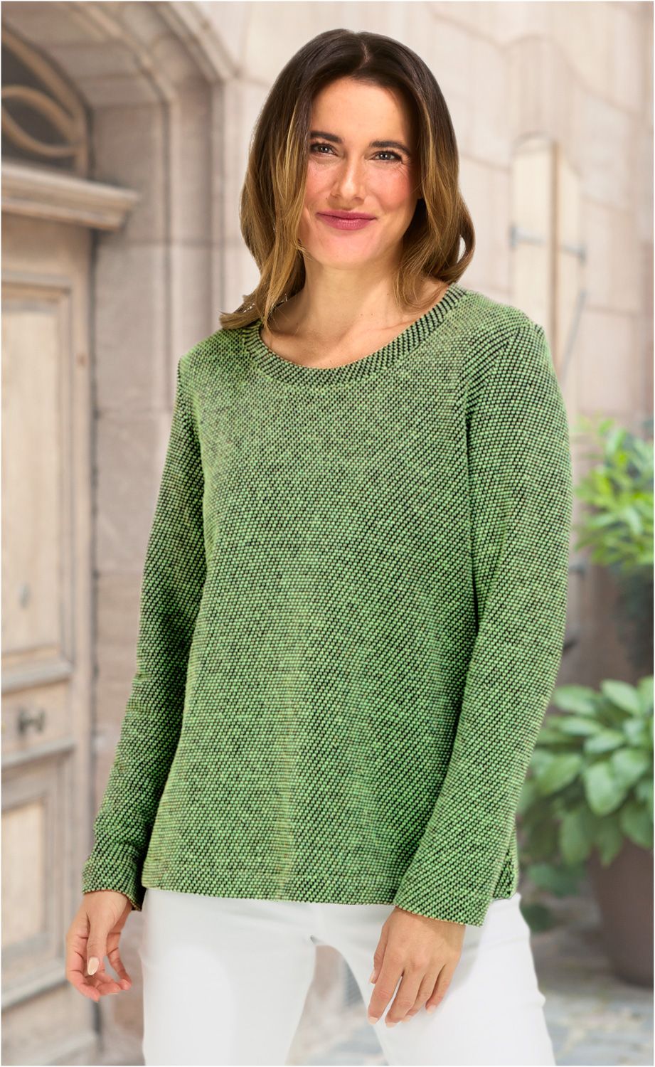 Baumwoll-Mix-Pullover