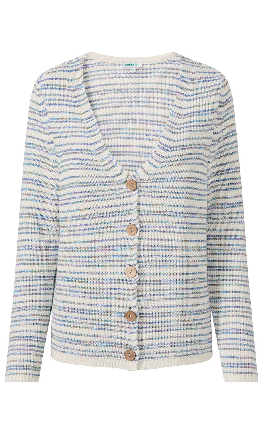 Baumwoll-Strickjacke