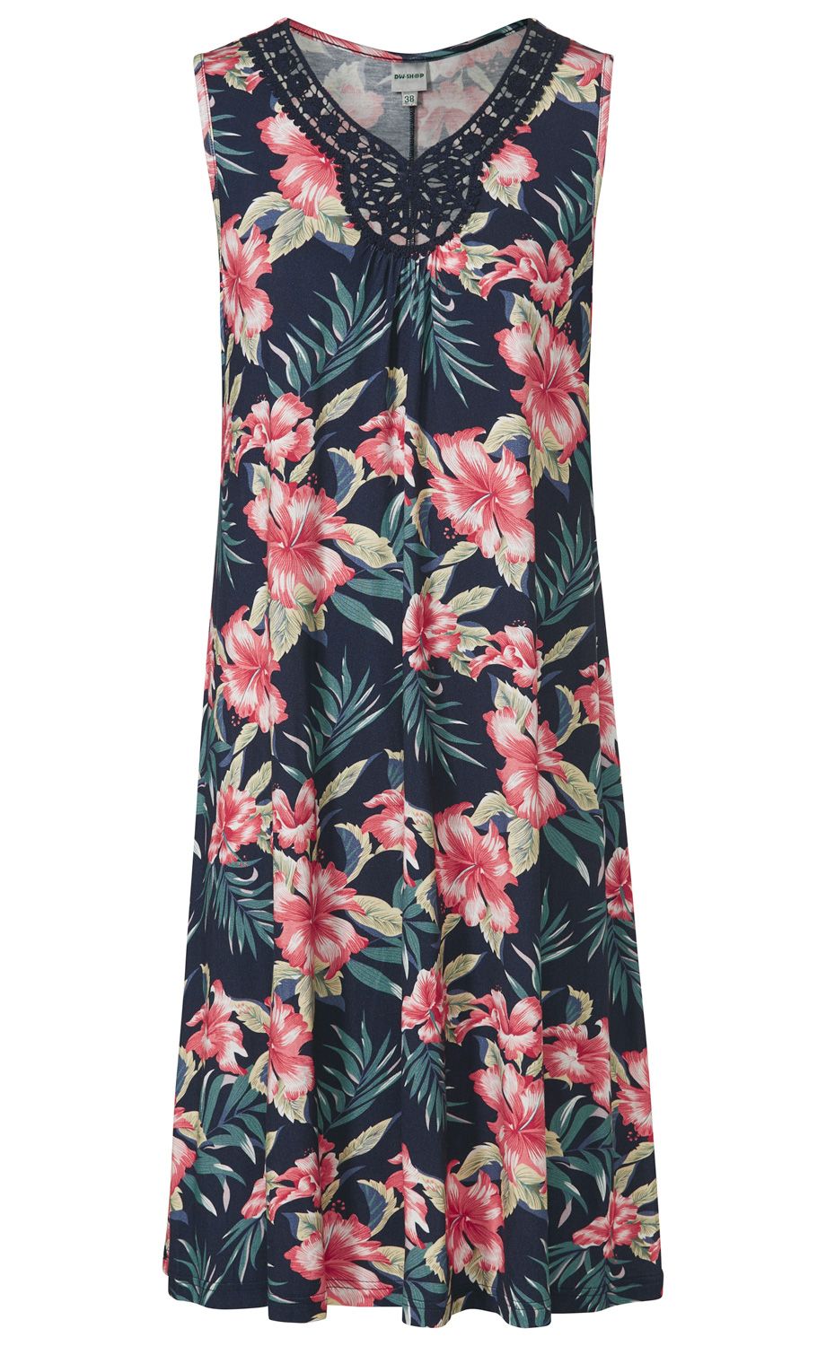 Viskose-Mix-Kleid