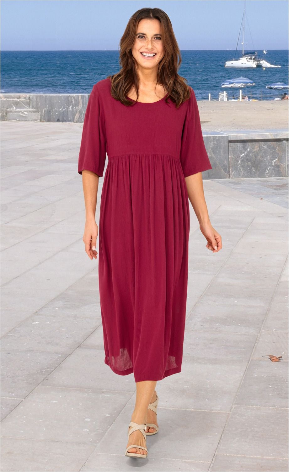 Viskose-Kleid