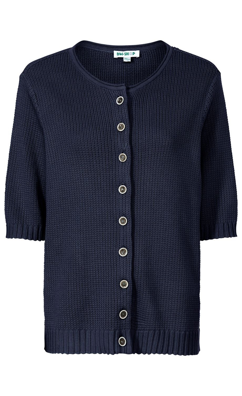 Baumwoll-Strickjacke