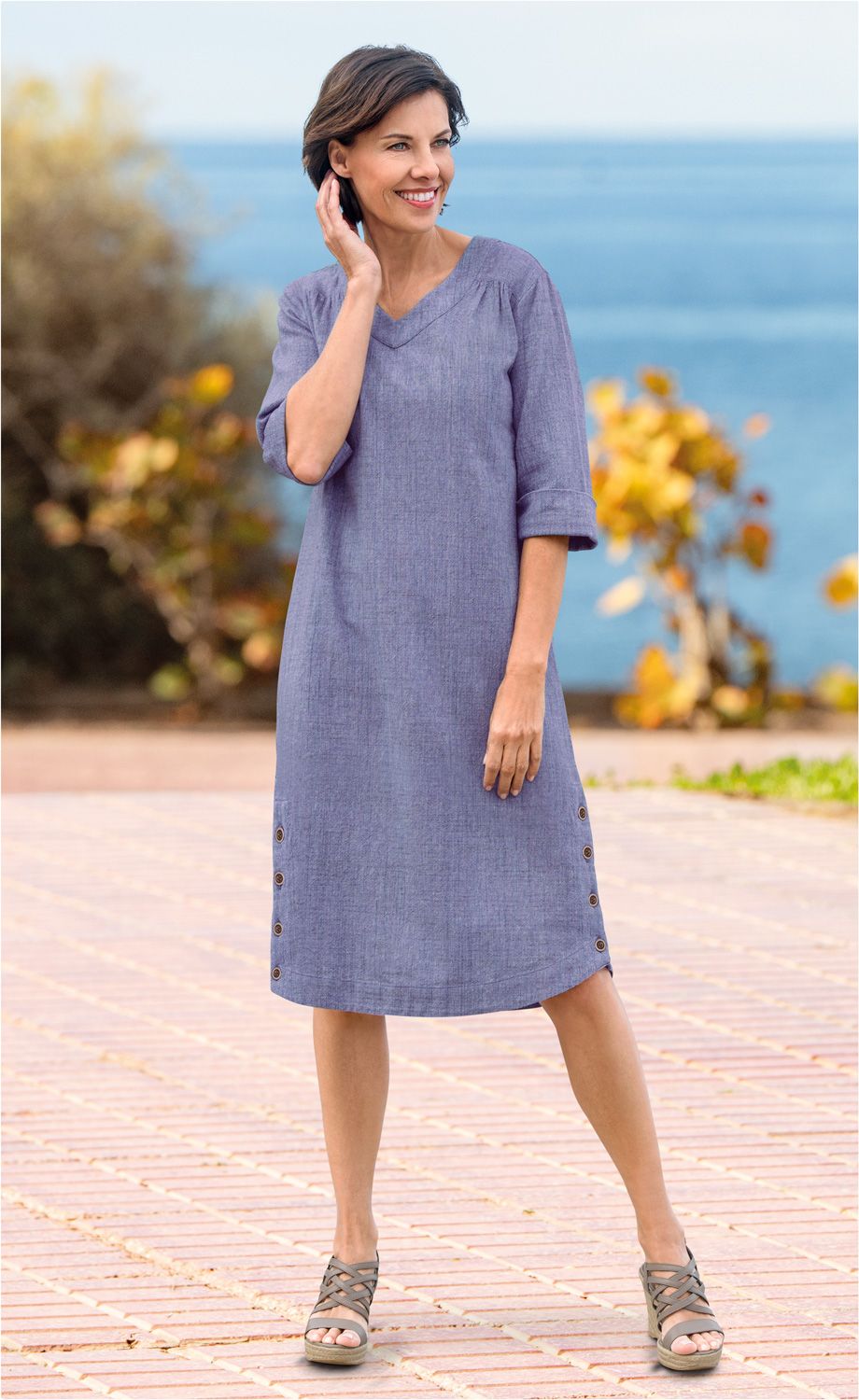 Baumwoll-Kleid