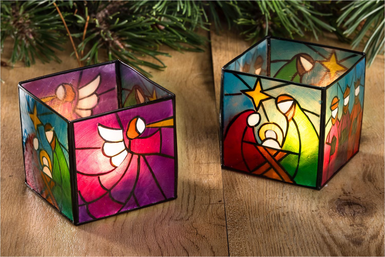 Windlicht 2/Set