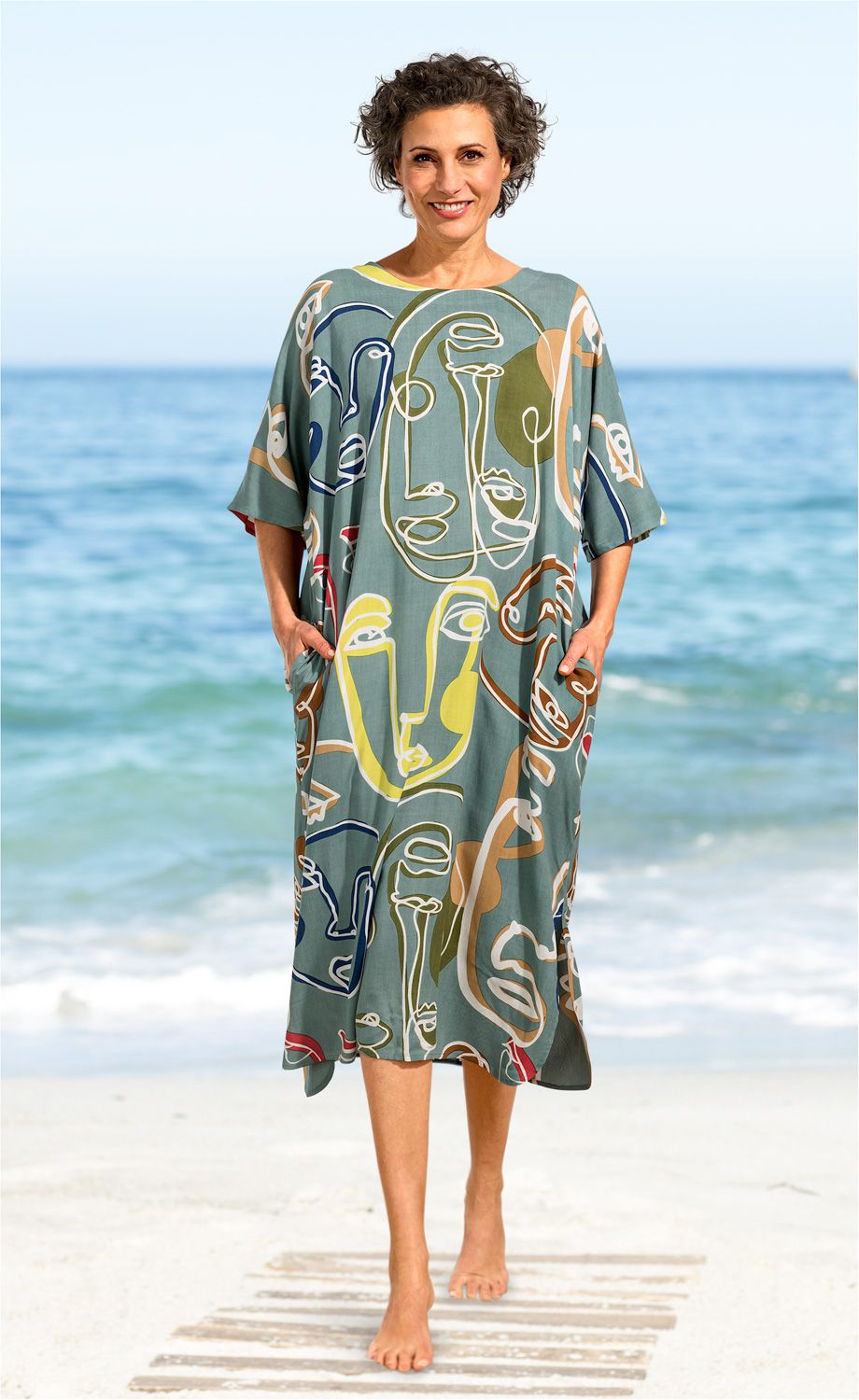 Viskose-Kaftan