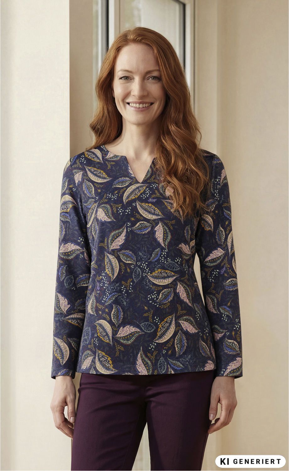 Viskose-Mix-Bluse
