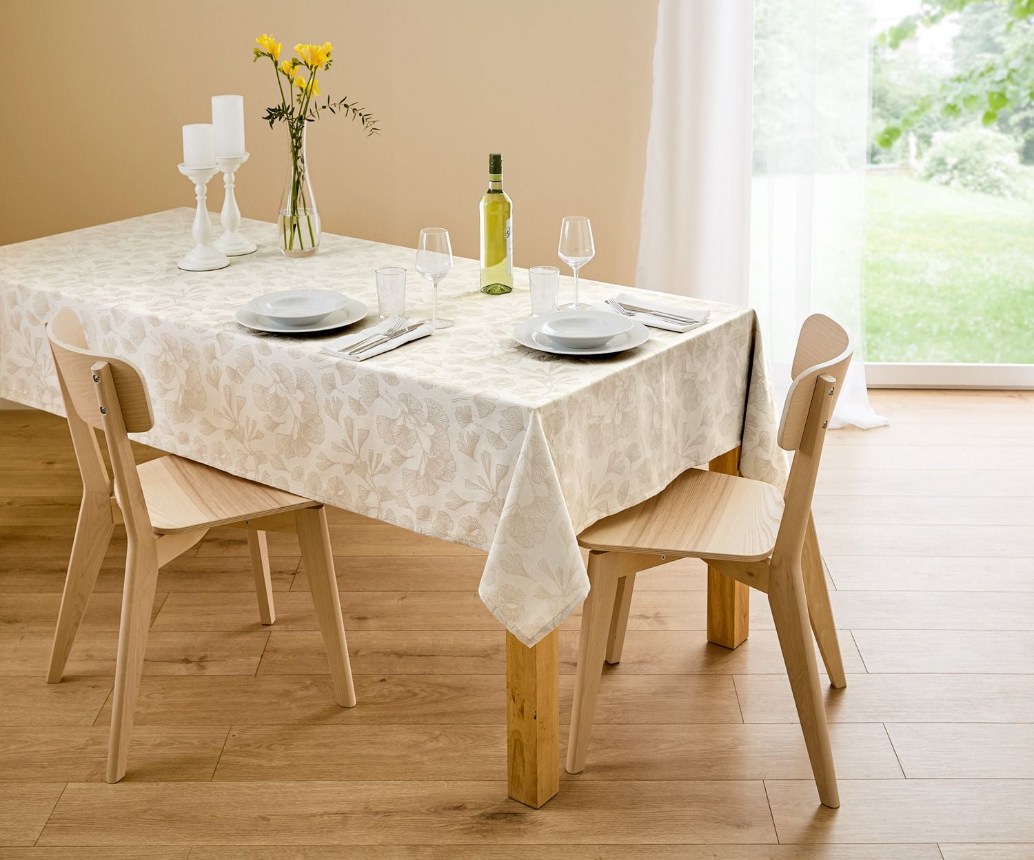 Baumwoll-Tischdecke 90x90