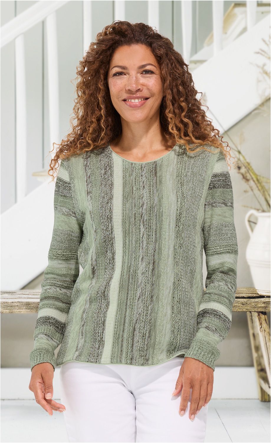Baumwoll-Pullover