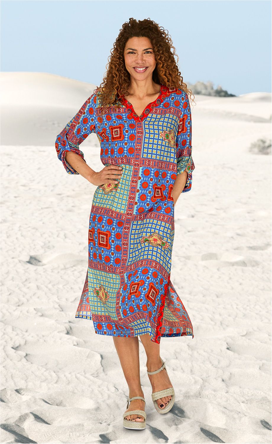 Viskose-Kleid