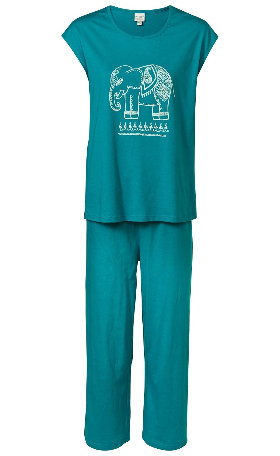 Baumwoll-Pyjama