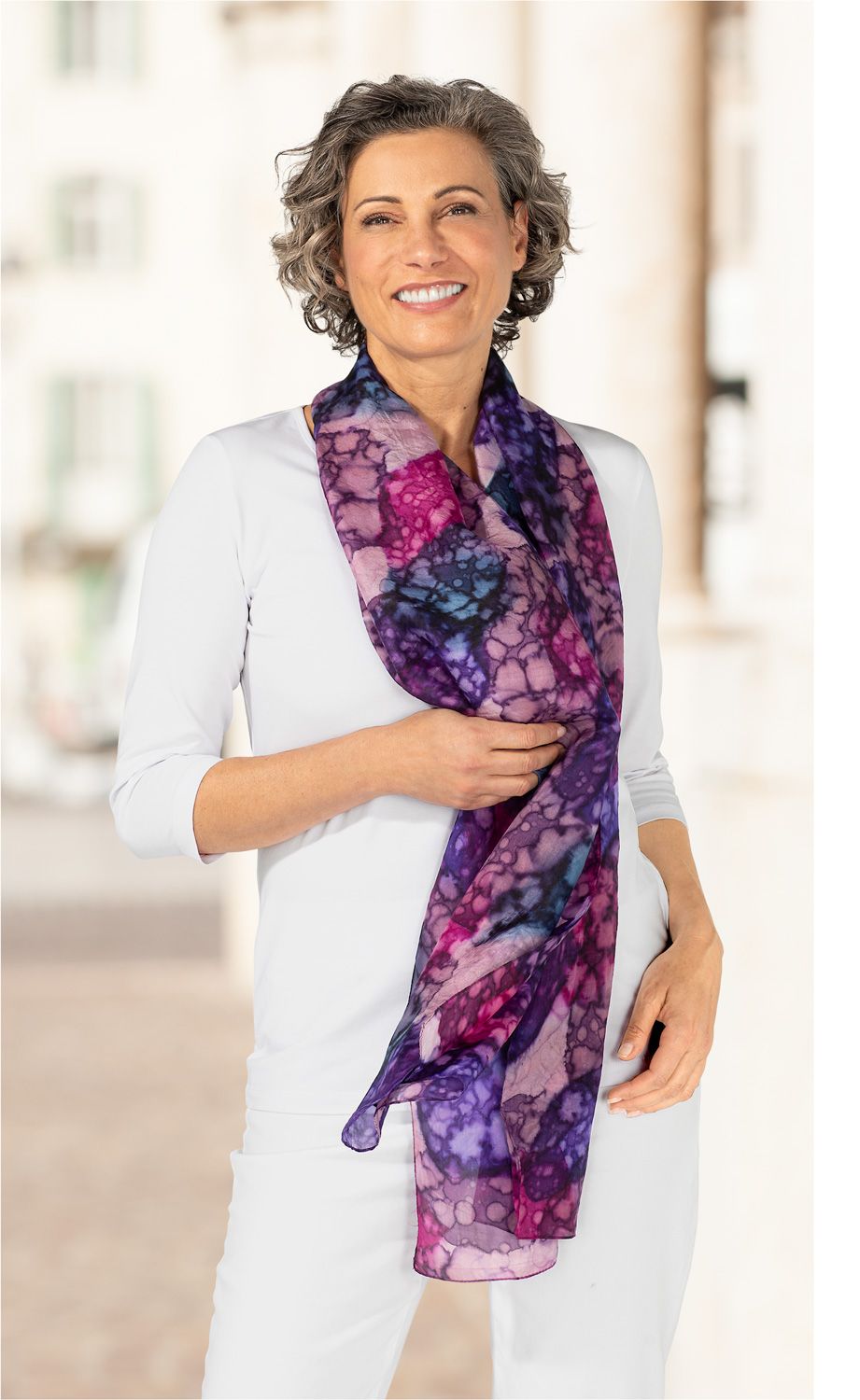 Seiden-Schal