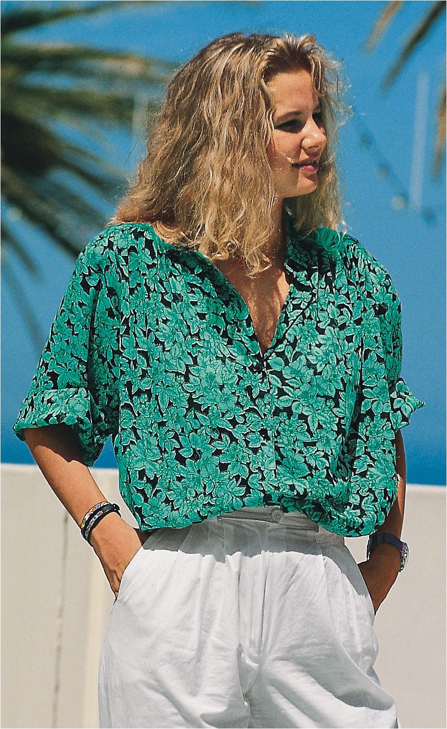 Viskose-Mix-Bluse