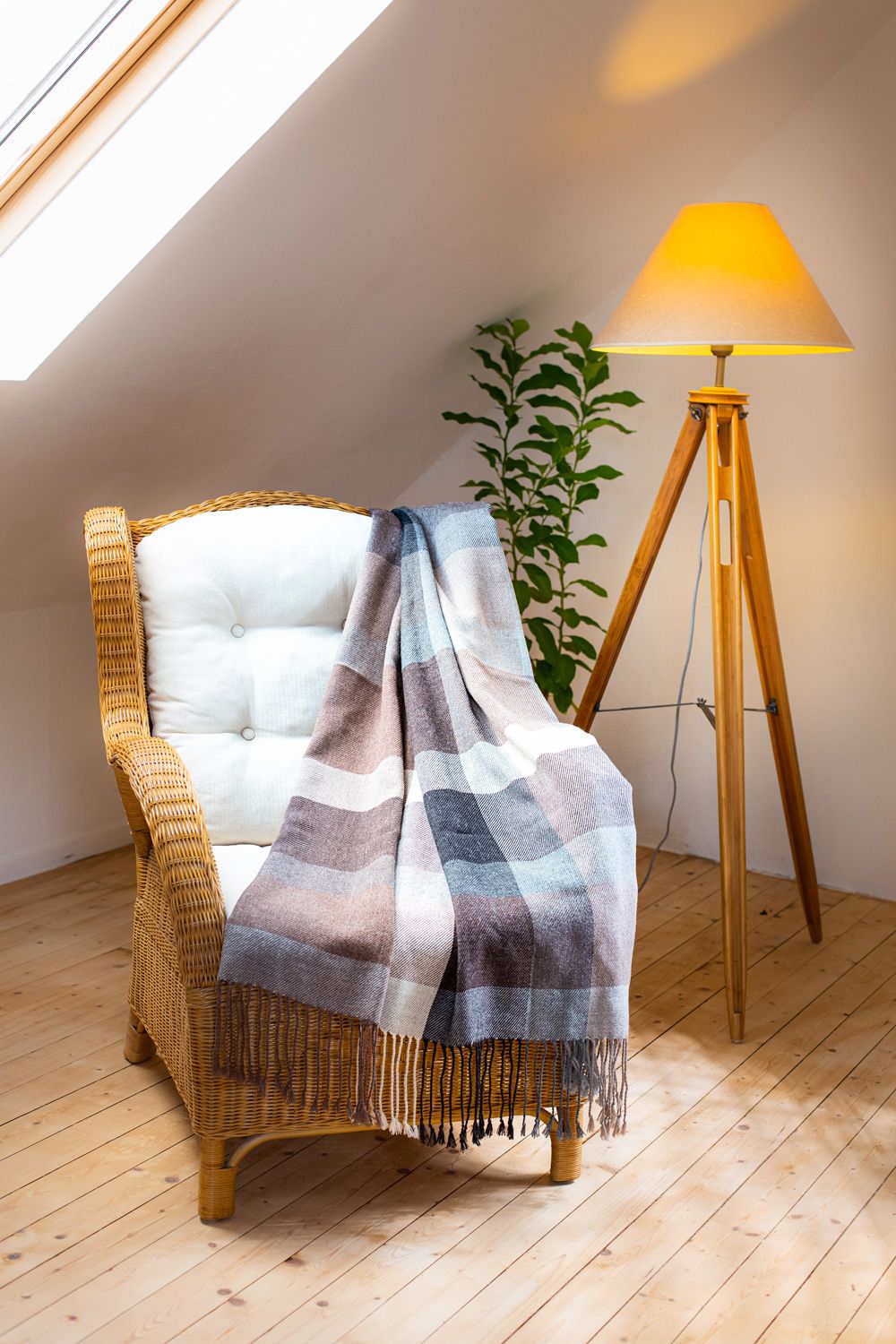 Alpaka-Decke