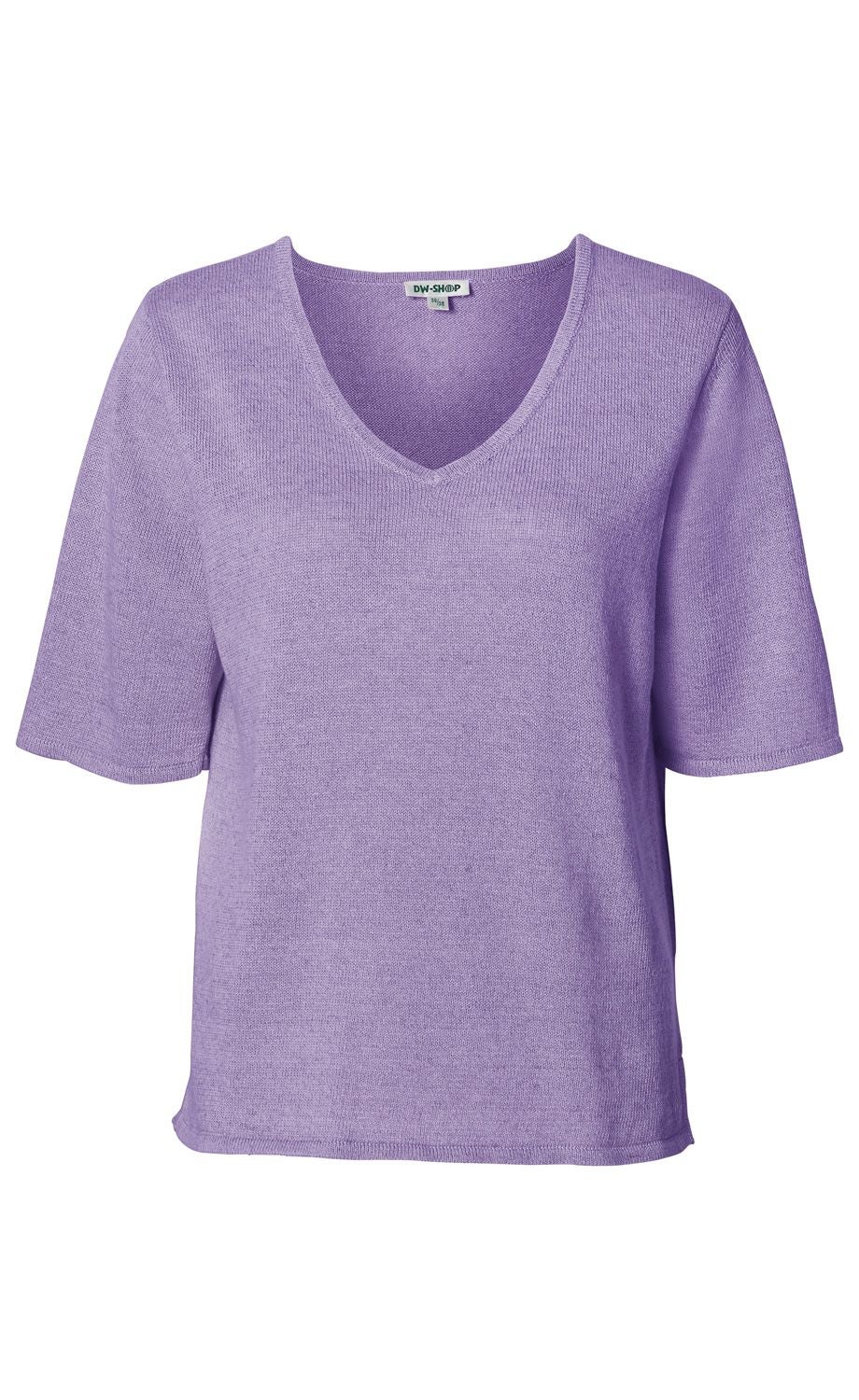 Leinen-Mix-Pullover
