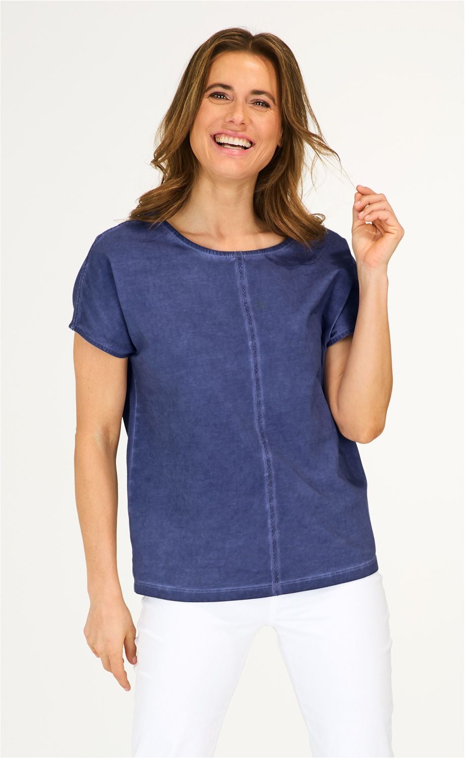Baumwoll-Mix-Shirt