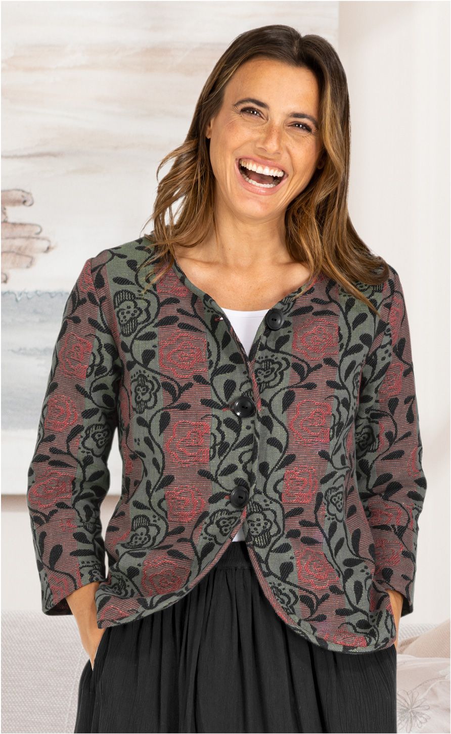 Baumwoll-Jacke