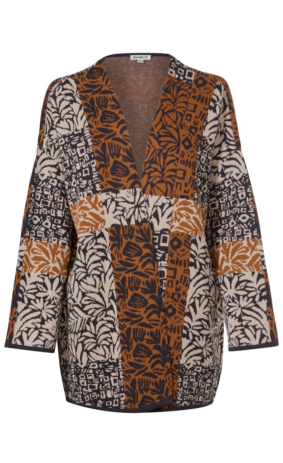 Baumwoll-Strickjacke