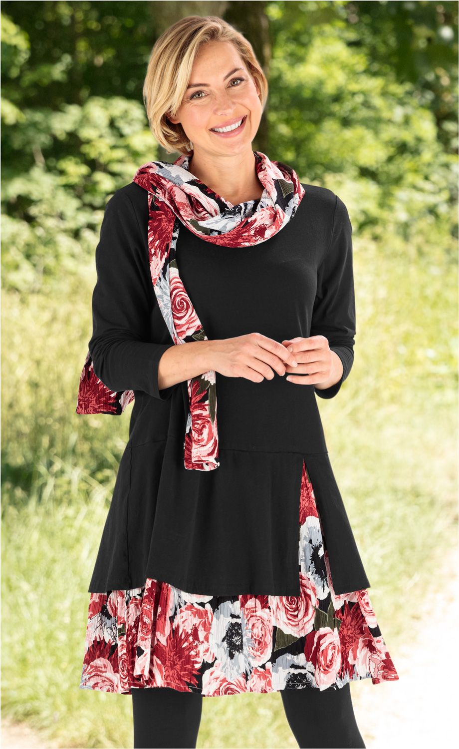 Baumwoll-Mix-Kleid