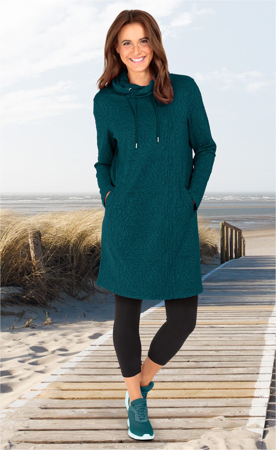 Viskose-Mix-Kleid