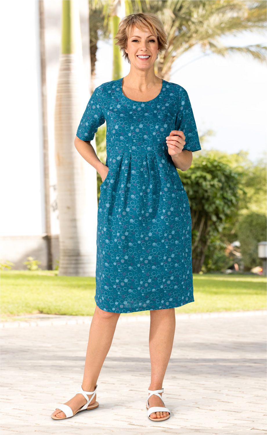 Leinen-Kleid
