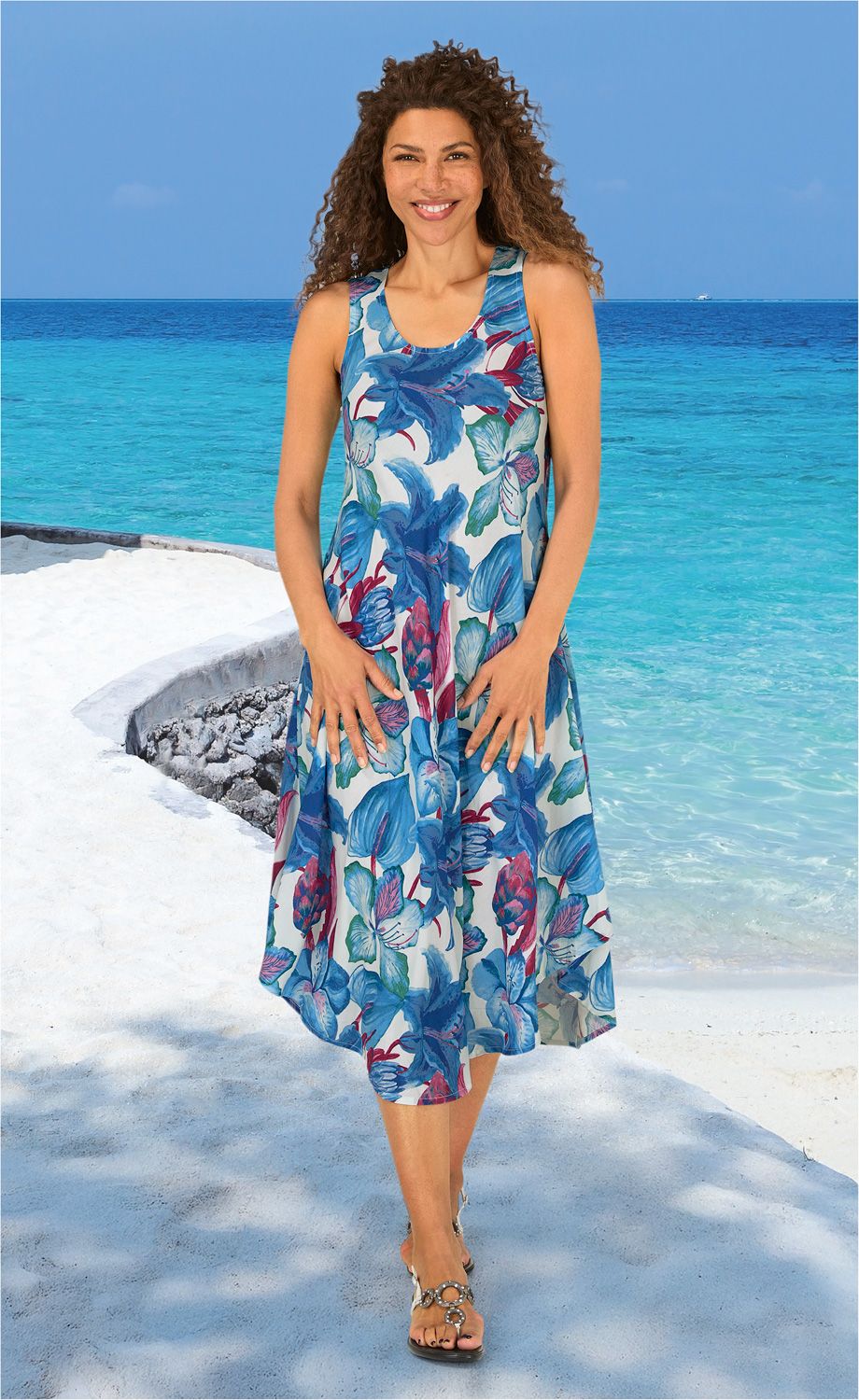 Viskose-Kleid